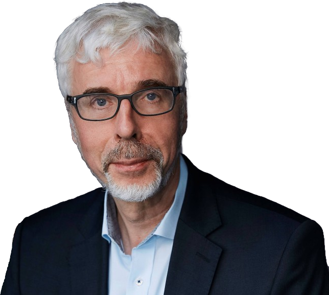 Farbporträt Reinhard Panse mit transparentem Hintergrund