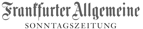 Frankfurter Allgemeine Sonntagszeitung, Logo schwarz auf weiß