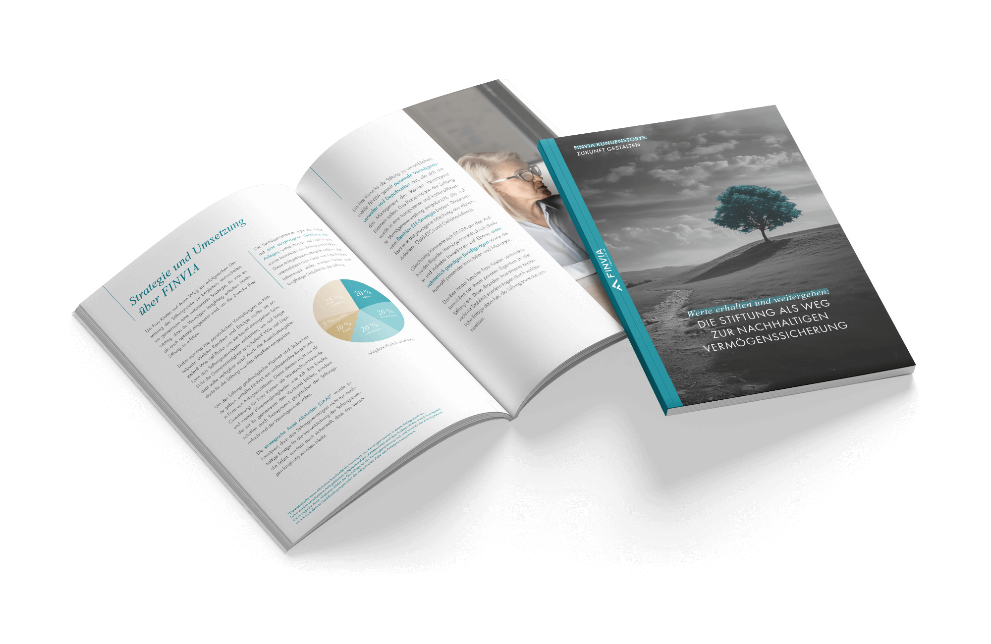 Mockup Kundenstory Stiftung